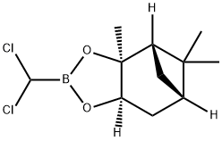(S)-(+)-PINANEDIOL (DICHLORMETHYL)BORONATE 结构式