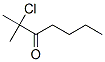 3-Heptanone,  2-chloro-2-methyl- 结构式