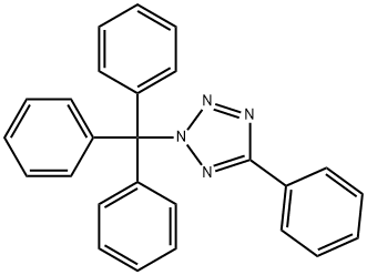 5-PHENYL-2-TRITYLTETRAZOLE 结构式