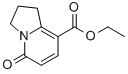 5-OXO-1,2,3,5-TETRAHYDRO-INDOLIZINE-8-CARBOXYLIC ACID ETHYL ESTER 结构式