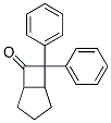 7,7-diphenylbicyclo[3.2.0]heptan-6-one 结构式