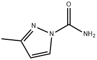 3-甲基吡唑-1-氨甲酰胺 结构式