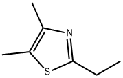 2-乙基-4,5-二甲基噻唑 结构式