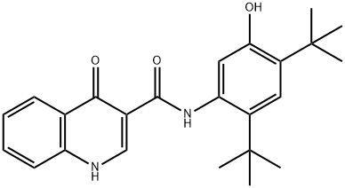 依伐卡托 结构式