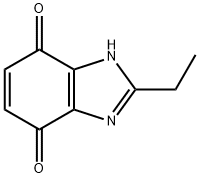 1H-Benzimidazole-4,7-dione,  2-ethyl- 结构式