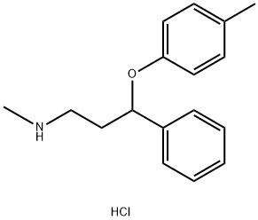 对甲基阿托西汀盐酸 结构式