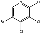 5-Bromo-2,3,4-trichloropyridine 结构式