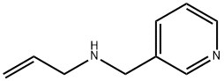 N-(3-吡啶基甲基)-2-丙烯基-1-胺 结构式