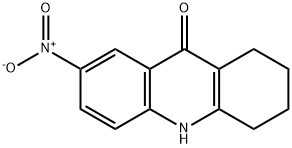 7-硝基-1,3,4,10-四氢吖啶-9(2H)-酮 结构式