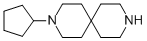 3-CYCLOPENTYL-3,9-DIAZASPIRO[5.5]UNDECANE 结构式