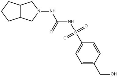 甲基羟基格列齐特 结构式