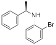 Benzenemethanamine, N-(2-bromophenyl)-a-methyl-, (aR)- 结构式