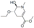 3-Pyridinecarboxylicacid,5-ethoxy-1,4,5,6-tetrahydro-6-hydroxy-1-methyl-,methylester,trans-(9CI) 结构式