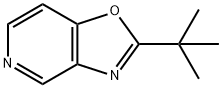 2-(叔丁基)恶唑并[4,5-C]吡啶 结构式