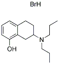(±)-8-羟基-2-(二丙基氨基)四氢萘 氢溴酸盐 结构式