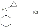 N-环己基-N-环丙胺盐酸盐 结构式