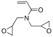 N,N-bis(oxiran-2-ylmethyl)prop-2-enamide 结构式