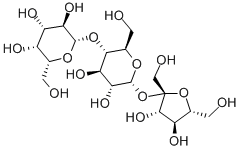 4-O-B-D-半乳糖苷蔗糖 结构式