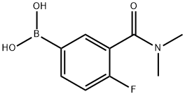 (3-(Dimethylcarbamoyl)-4-fluorophenyl)boronic acid