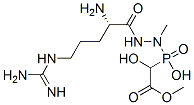 磷酰肼霉素 B 结构式