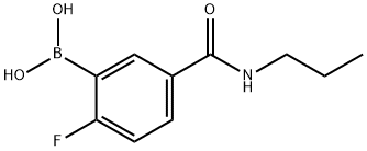 (2-Fluoro-5-(propylcarbamoyl)phenyl)boronic acid