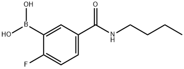 (5-(Butylcarbamoyl)-2-fluorophenyl)boronicacid