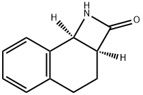 (1S,6S)-4,5-BENZO-7-AZABICYCLO[4.2.0]OCTAN-8-ONE 结构式