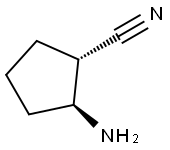 2-AMINOCYCLOPENTANE-1-CARBONITRILE 结构式