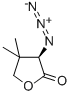(R)-3-AZIDO-4,4-DIMETHYLDIHYDROFURAN-2(3H)-ONE 结构式