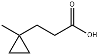 3-(1-甲基环丙基)丙酸 结构式