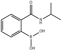 2-(异丙基氨甲酰基)苯硼酸 结构式