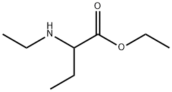2-(EthylaMino)butanoic Acid Ethyl Ester 结构式