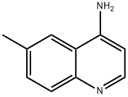 6-甲基喹啉-4-氨 结构式