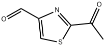 2-乙酰噻唑-4-甲醛 结构式