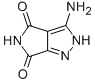 3-氨基吡咯并[3,4-C]吡唑-4,6(2H,5H)-二酮 结构式