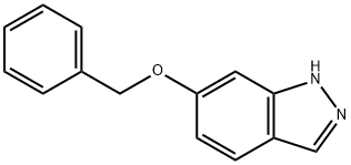 6-(苄氧基)-1H-吲唑 结构式