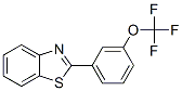 2-(3-Trifluoromethoxy-phenyl)-benzothiazole 结构式