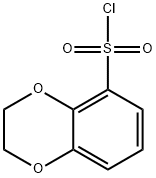 2,3-二氢苯并[B][1,4]二噁英-5-磺酰氯 结构式