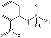 N-(2-硝基苯基)磷酸三酰胺 结构式