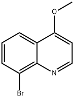 8-溴-4-甲氧基喹啉 结构式