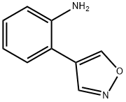 Benzenamine, 2-(4-isoxazolyl)- (9CI) 结构式