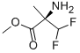 Alanine, 3,3-difluoro-2-methyl-, methyl ester (9CI) 结构式