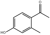4'-羟基-2'-甲基苯乙酮 结构式
