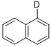 NAPHTHALENE-1-D1 结构式