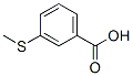 3-甲硫基苯甲酸 结构式
