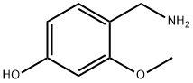 4-HYDROXY-2-METHOXYBENZYLAMINE 结构式