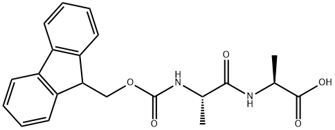 FMOC-丙氨酰丙氨酸 结构式