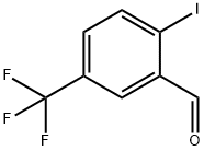 2-碘-5-(三氟甲基)苯甲醛 结构式