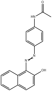 1-(4'-acetamidophenylazo)-2-naphthol 结构式