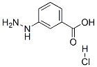 3-肼基苯甲酸盐酸盐 结构式
